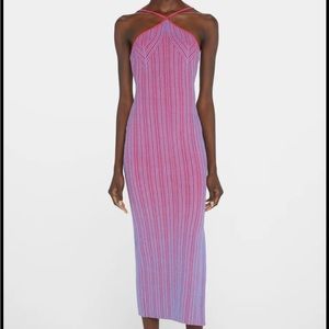 Anna Quan Keeley Knit Halter Dress